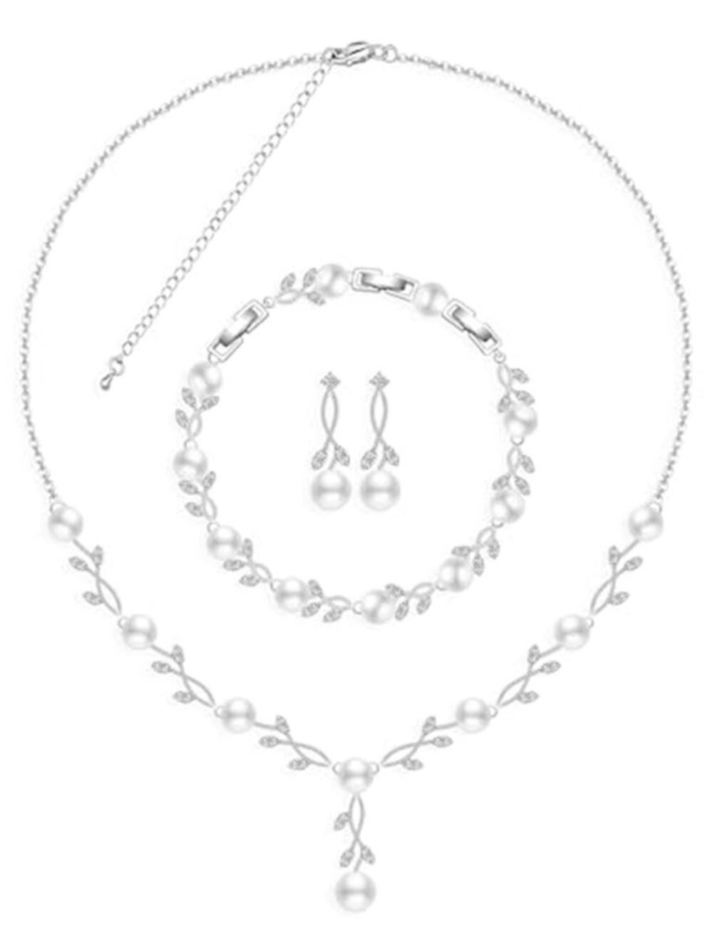 Women's Jewelry Set Necklace Earrings